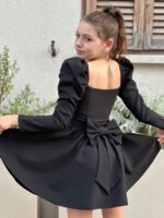 ⁦שמלת BELLA שחור⁩ – תמונה ⁦5⁩